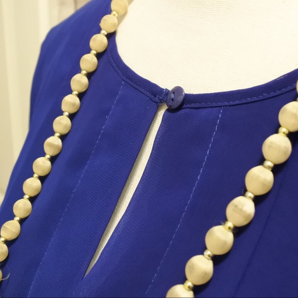 Bright Blue Dress - Picture 3 of 6